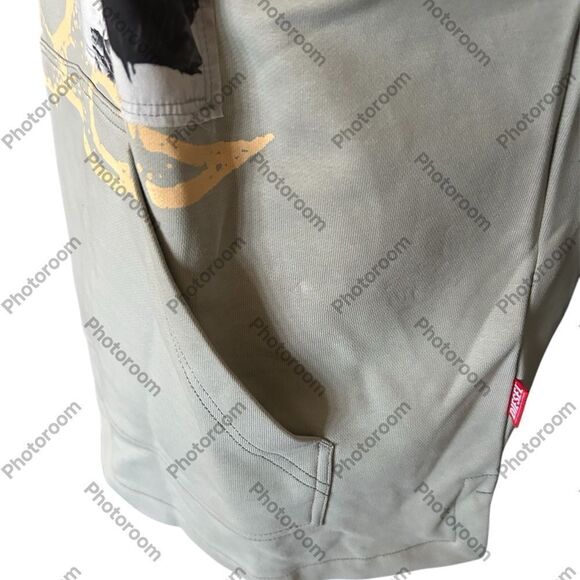 SOLD DIESEL Gray S-Baxt-Hood-R1 Hoodie, size Large, NEW with tags - Picture 9 of 14